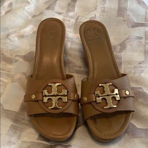 Tory Burch wedges size 7.5 medium.